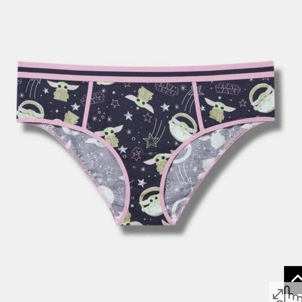 Grogu Torrid Star Wars The Child New Cotton Hipster Panty Size 3x